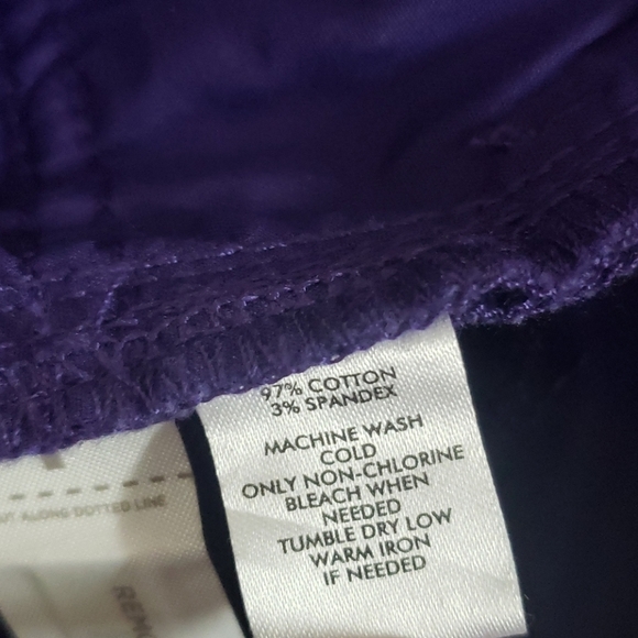 ANN TAYLOR Purple Modern Skinny Jeans sz 25/0P NEW - Picture 7 of 10